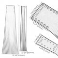 Hand Grips Tassel Fringe Wrap Cover Qiilu Universal Motorcycle Brake Clutch Lever Streamer 7 8in 1in Fit For Brown