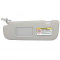 Aintier Gray Sun Visor For Hyundai Elantra 2011-2015 Without Sunroof Left Driver Side
