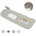Aintier Gray Sun Visor For Hyundai Elantra 2011-2015 Without Sunroof Left Driver Side