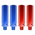 2 Pairs Anodized Aluminum Extension Handles Emergency Brake Air Hose Grip Gladhand Accessories