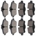 Ceramic Brakes Pads Ocpty Quick Stop Front Rear Brake Pad Fit For 2007-2016 Mini Cooper