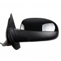 Ocpty Black Left Side Mirror Fit For 2007-2013 Chevy Silverado 1500 Smooth Glass Turn Signal Heated Manual Fold Memory Puddle