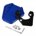 Uxcell 1 Set Aluminum Alloy Motorcycle Kickstand Plate Pad For Suzuki Gsx8s 2022-2023 Motor Bike Extension Foot Support With