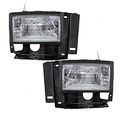 Left Right Pair 2 Headlights For A 89-92 Ford Ranger 