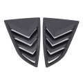 Rear Window Shutter Cover 2pcs Stylish Abs Louver Scoop Blind With Enhanced Privacy Weatherproof Design For Gr86 2021 To 2024