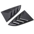 Rear Window Shutter Cover 2pcs Stylish Abs Louver Scoop Blind With Enhanced Privacy Weatherproof Design For Gr86 2021 To 2024