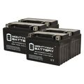 Ytx9-bs Battery For Dazon Karts Raider Max 175cc All Years 4 Pack Mighty Brand Product 
