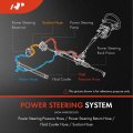A-premium Power Steering Hose Pressure Line Assembly Compatible With Nissan Sentra 2000-2001 L4 2 0l Pump To Rack