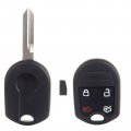 Ocpty 2x Uncut Keyless Entry Remote Control Key Fob Transmitter For Specific Ford For Lincoln Mercury Mazda Tribute Series