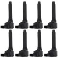 Ocpty Suitable 2015-2017 For Audi A8 Quattro 3 0l V6 2013-2018 4 V8 Replacement Ignition Coils 4-pins Coil Pack Uf714 Set Of 8 