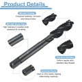 Spiral Flute Thread Taps 5 16-18 Bsw H2 Machine Threading Tap Bit Nitrided Coated Screw Tapping Repair Tool M2 High-speed Steel