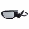 Door Mirror For 2016 Honda Civic Coupe Driver Side Power Non Heated Paint To Match Replacement 76258-tba-a02za 76251-tba-a21zg 