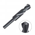 Uxcell 21mm Reduced Shank Drill Bit Hss 6542 Black Oxide With 1 2 Inch Straight