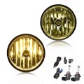 G-plus Front Bumper Fog Lights Assembly Pair Compatible With Toyota Tacoma 2005-2011 Fit Tundra 2007-2013 Sequoia 2008-2015 