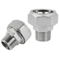 2x 3 4a Stight Air Piping Fittings A X 1 2a A Male Npt Threads Adapter For Shop Compressed Line System 