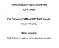 For Kick Start Yamaha Yz125 Yz 125 1986-2019 Starter 4db-15620-10-00 Mod-ztf1-11483