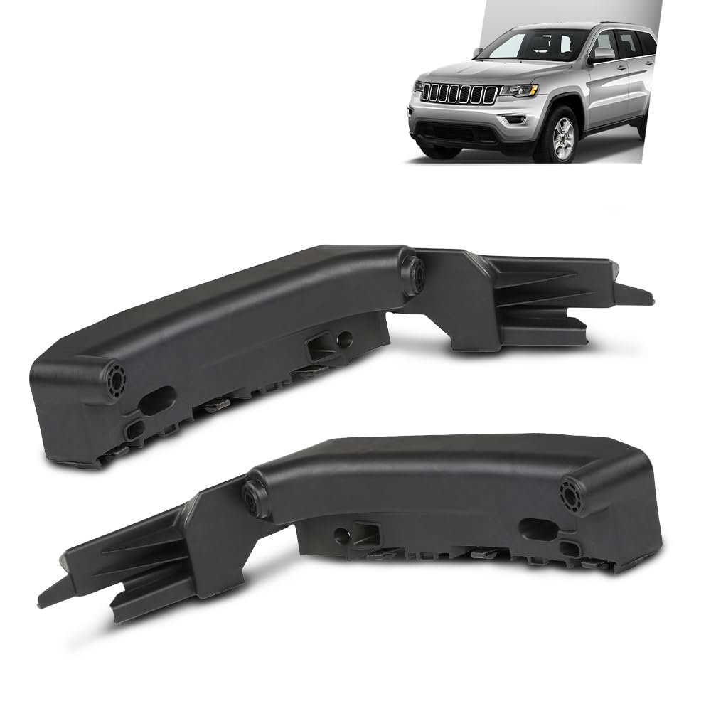 Front Bumper Bracket Headlight Support Pair For Jeep Grand Cherokee 3 6l 5 7l 2014-2018 68223469aa
