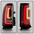 Oled Tube Sinister Black Led Tail Light For 2015-2020 Gmc Yukon Yukon Xl Housing Clear Lens Direct Replacement Left Driver Side