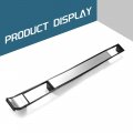 Kuafu Silvery Dash Ac Vent Plate Compatible With 1981-1991 Chevy Chevrolet Pick Up Blazer Suburban Jimmy Brushed Air