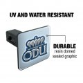 Old Dominion University Secondary Tow Trailer Hitch Cover Plug Insert