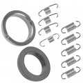Caltric Muffler Pipe Gasket Compatible With Arctic Cat Sabercat 700 Efi 2004 2005 2006