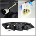 Auto Dynasty Oe Style Smoked Housing Amber Corner Bolt-on Headlight Lamps Tool Kit Compatible With Pontiac G6 05-10