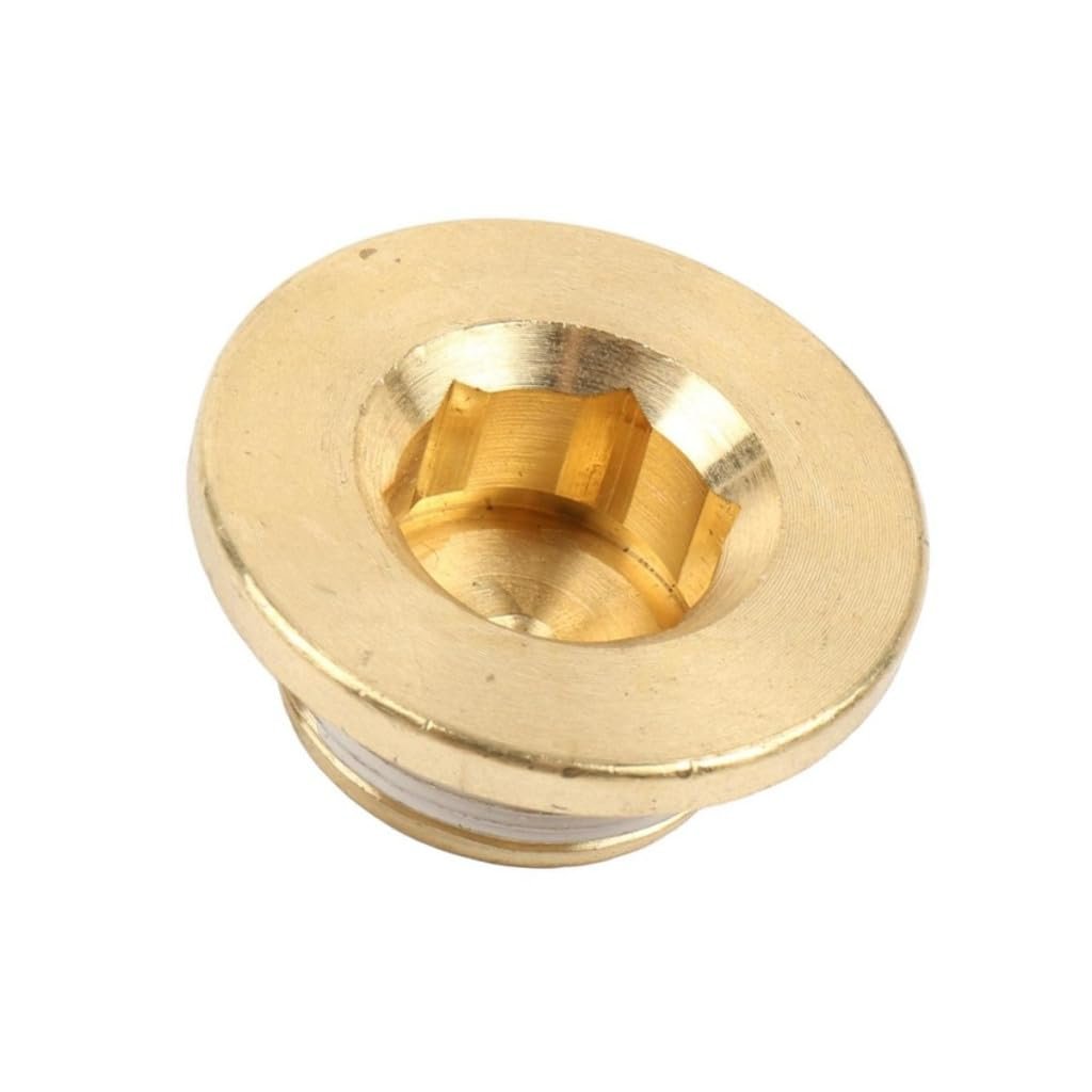 Pontiac Firebird 1998-2002 Threaded Plug Brass Natural Fine Thread