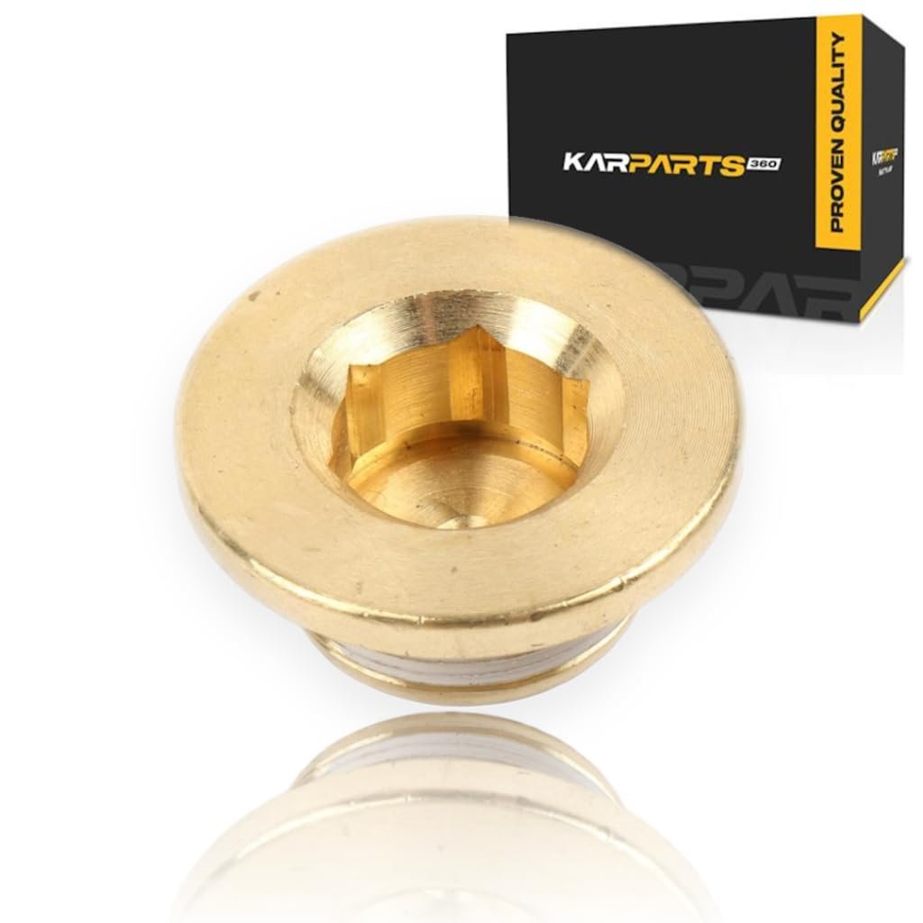 Pontiac Firebird 1998-2002 Threaded Plug Brass Natural Fine Thread