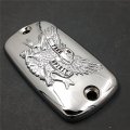 Smt-chrome Brake Fluid Reservoir Cap Cover Free Spirit Eagle Engraved Compatible With Valkyrie Goldwing 1500 1800 Vtx1800