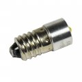 Hqrp 1-3 5v E10 Upgrade Led Flashlight Bulb 5w 1v 2 3 Compatible With Petzl Zoom Adp Chrono Duo Micro Megabelt Mega Belt Clip
