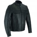 Vance Leather S Men Premium Motorcycle Racer Jacket With Vents Reflective Piping And Ccw Pockets 3xl 