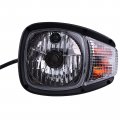 Fridayparts 24v Headlight 195-0189 Compatible For Caterpillar Cat 236d 242d 246c 246d 256c 262c 262d 272c 272d Replacement