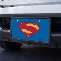 Superman New 52 Shield Logo Novelty Metal Vanity Tag License Plate