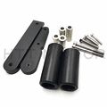 No Cut Frame Slider For 2009 2010 2011 2012 Kawasaki Ninja 650 Ex650 650r Black