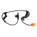 Abs Speed Sensor For Honda Civic 2001 2002 2003 Front Driver Side With Wiring Harness Male Connector Replacement 57455s5d013 