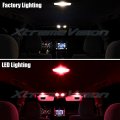 Xtremevision Interior Led For Nissan Altima Sedan 2007-2012 10 Pieces Red Kit Installation Tool