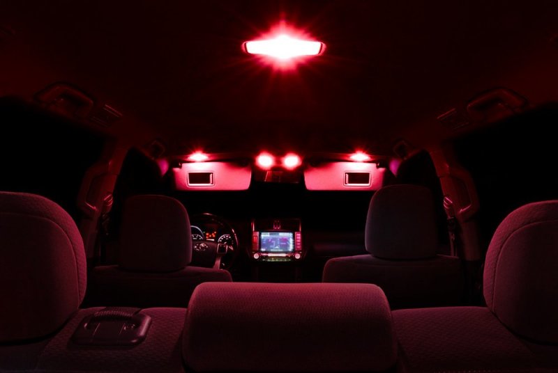 Xtremevision Interior Led For Nissan Altima Sedan 2007-2012 10 Pieces Red Kit Installation Tool