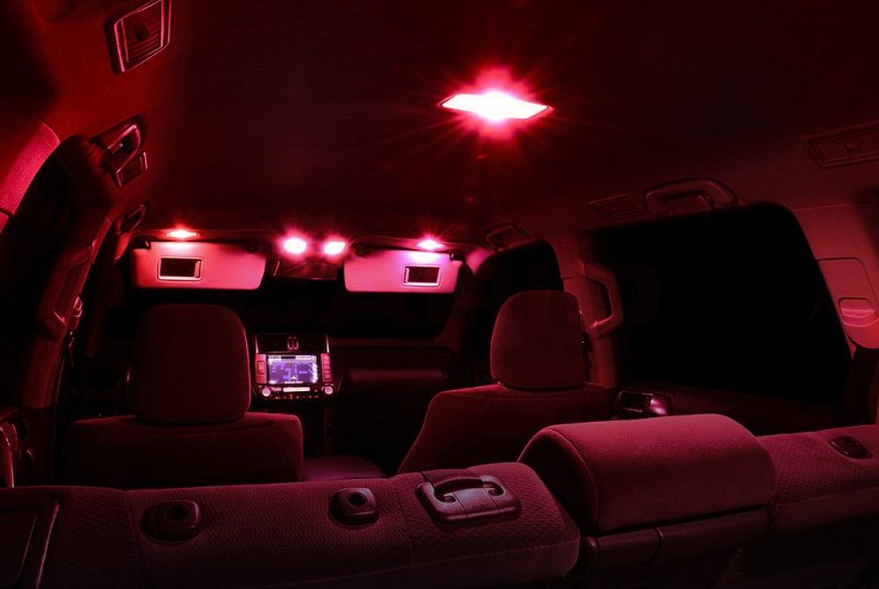 Xtremevision Interior Led For Nissan Altima Sedan 2007-2012 10 Pieces Red Kit Installation Tool