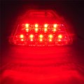 Httmt- Motorcycle Led Tail Brake Light With Turn Signal Compatible Kawasaki 2011-2015 Zx-10r Clear Lens P N Mt392