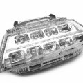 Httmt- Motorcycle Led Tail Brake Light With Turn Signal Compatible Kawasaki 2011-2015 Zx-10r Clear Lens P N Mt392
