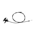 Hood Release Cable For Chevy Express Pasajeros 2011 Steel Material With Handle Replacement 15751510 Alx-pau-rb-912-102-clb6 