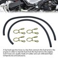 Fuel Line W Clip Replacement 17681-098-010 Fit For Honda Cm400a Hondamatic In 1979-1981 Updated