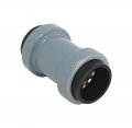 Southwire E-cp-075-q20 3 4 Push Install 20-pack Emt Coupling Gray 