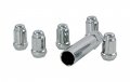 21631sdb5 Chrome Finish Small Diameter Acorn Wheel Lock 12mm X 1 50 Thread Size Pack Of 5 With Dual Hex Key 