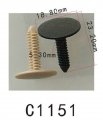 Autobahn88 Trim Panel Clip Compatible With Toyota Oem 9046706177 Pack Of 20