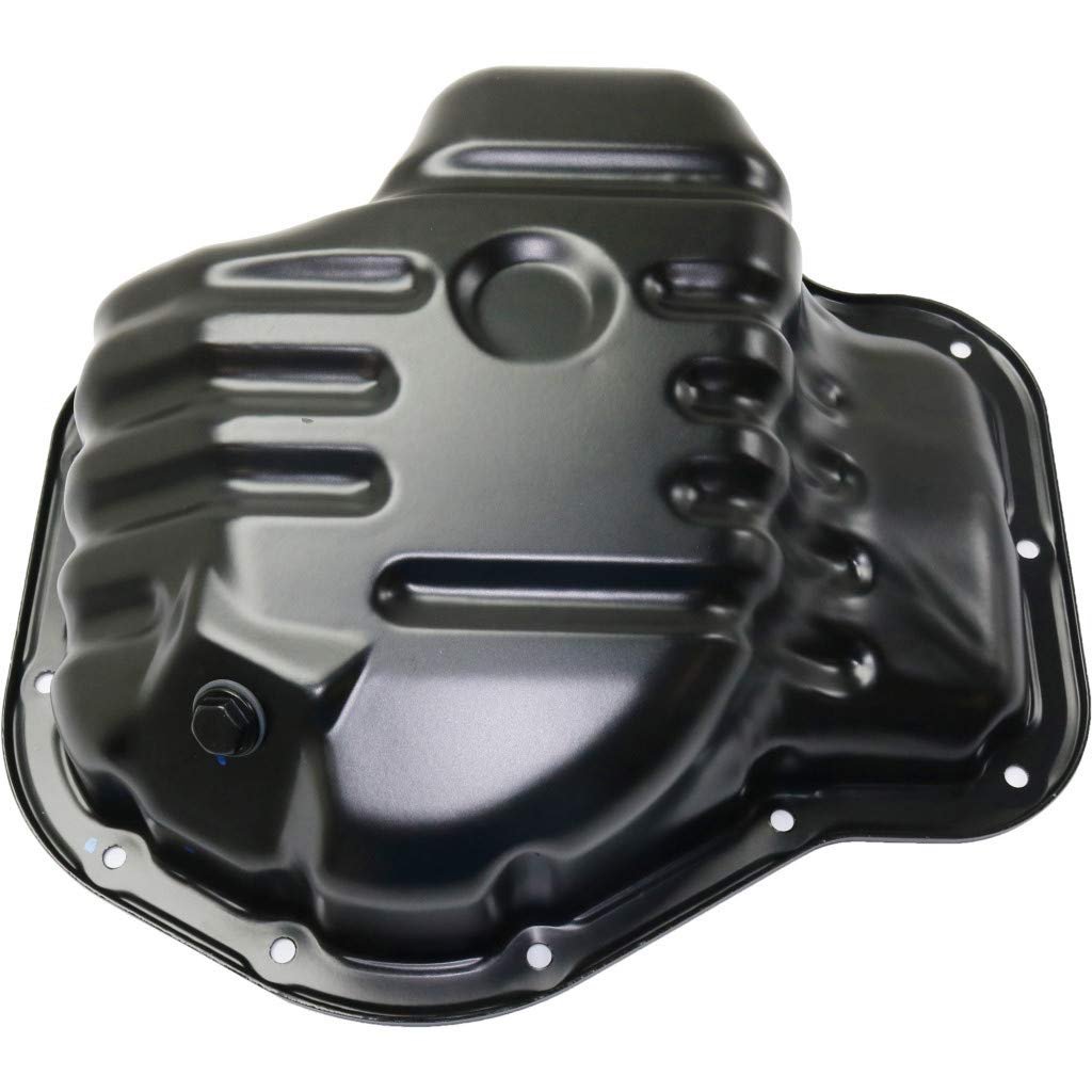 Oil Pan For Toyota Matrix 2009 2013 2 4l Cylinder Front Sump Steel Material 4 5 Qts Capacity Includes Drain Plug