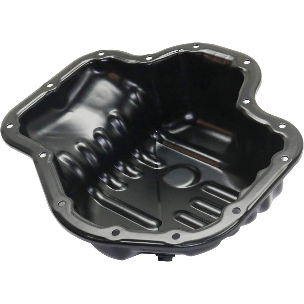 Oil Pan For Toyota Matrix 2009 2013 2 4l Cylinder Front Sump Steel Material 4 5 Qts Capacity Includes Drain Plug