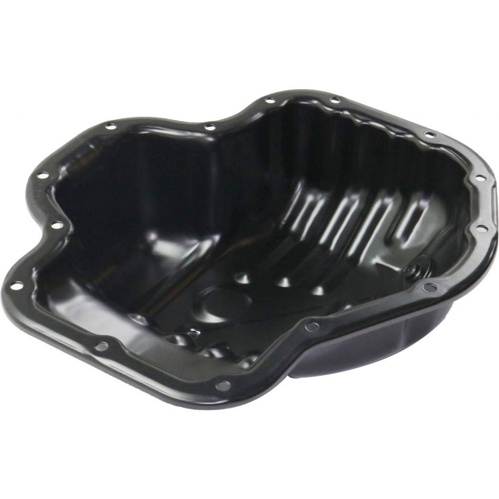 Oil Pan For Toyota Matrix 2009 2013 2 4l Cylinder Front Sump Steel Material 4 5 Qts Capacity Includes Drain Plug