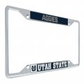 Utah State University Usu Aggies Metal License Plate Frame For Front Or Back Of Car Officially Licensed Mascot 