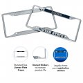 Utah State University Usu Aggies Metal License Plate Frame For Front Or Back Of Car Officially Licensed Mascot